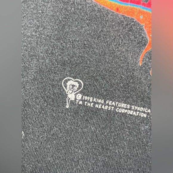 Vintage 90s Betty Boop Motorcycles Chopped Sleeveless T Shirt Size Large - Picture 4 of 9